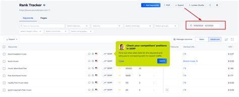 Daily Rank Tracker Tool: Accurate Monitor Keywords Rankings ☑