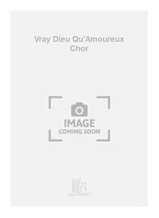 Amazon.in: Buy Vray dieu qu'amoureux chor chant Book Online at Low ...