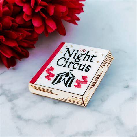The Night Circus book brooch – Folk and Fortune