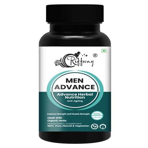 Buy MEN ADVANCE WELLNESS ENERGY CAPSULE FOR MEN | STRENGTH & POWER (30 ...