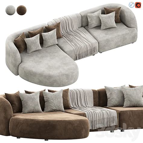 Medusa Sofa by Sanskriet 3DS Max Model – 3DSky Model Free