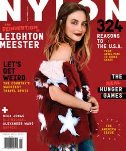 Leighton Meester Lands Nylon Magazine November 2014 Cover – Fashion ...