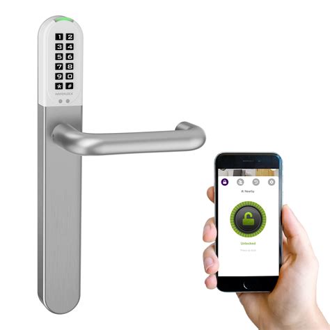 Buy WAFERLOCK L701 Smart Lock, Keyless Entry Door Handle Lock Using App ...