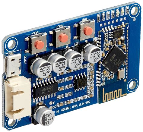 LeaningTech Amplifier Module Wireless Bluetooth 4.0 Audio Receiver ...
