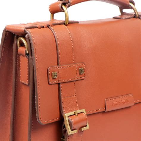 Buy Hidesign Tan Mens Bag