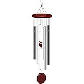 TEJ GIFTS Feng Shui Metal Wind Chime with Om Printed 5 Pipes for ...