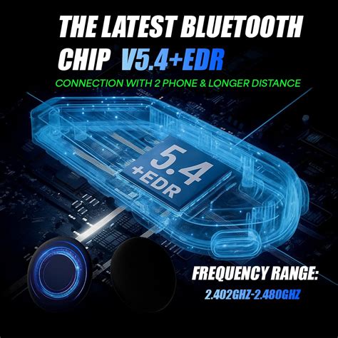 MOTO GENIUS JYD-C68 Bluetooth Helmet Headset for Motorcycle Riders | W