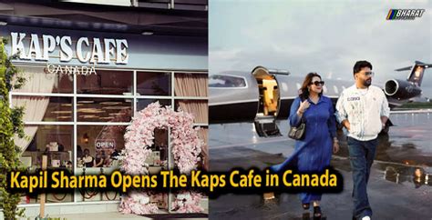 Kapil Sharma Opens The Kaps Cafe In Canada With Wife Ginni Chatrath