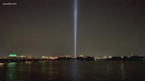 Pentagon 9/11 light tribute returns to DC | wusa9.com
