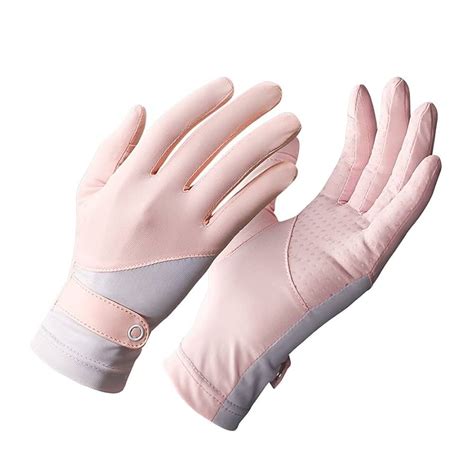 Outdoor Cycling Sun Gloves 3 Pairs Sun Protective Gloves - UV ...