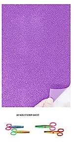Morel Combo Self Adhesive Easy To Peel Off Glitter Foam Gumming or ...