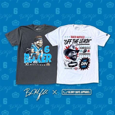 Glory Days Apparel on Twitter: "Official @bakermayfield merch available ...