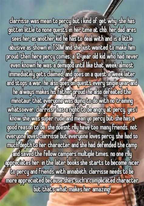 clarrisse needs more appreciation| NO HATE TOWARDS ANY OF THE ...