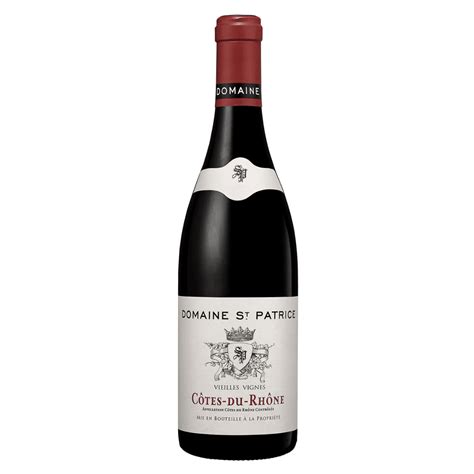 Domaine St Patrice Cotes Du Rhone Vieille Vignes - 750ml | Colonial Spirits