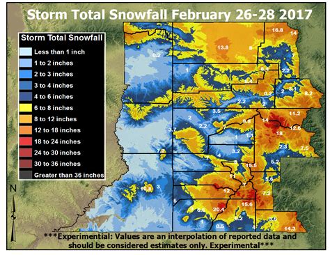 February 26-28 Winter Storm Summary