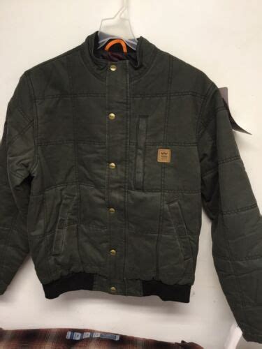 Buy Worn-In Quilted Duck Work Jacket Online India | Ubuy