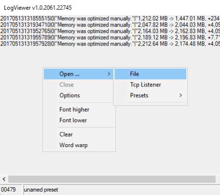 How to Use Log File Viewer 的图像结果