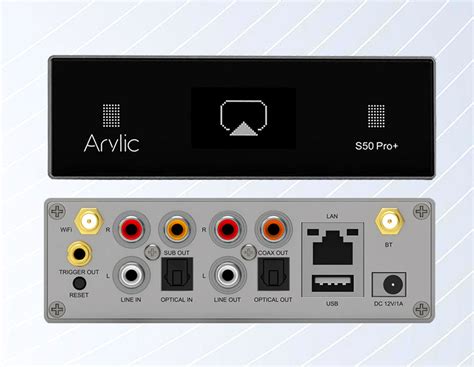 Arylic S50 Pro+ Stereo Preamplifier With aptX HD ES9023 DAC | Concept Kart