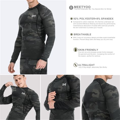 Mens Winter Ultra-Soft Fleece Lined Thermal Top | Ubuy India