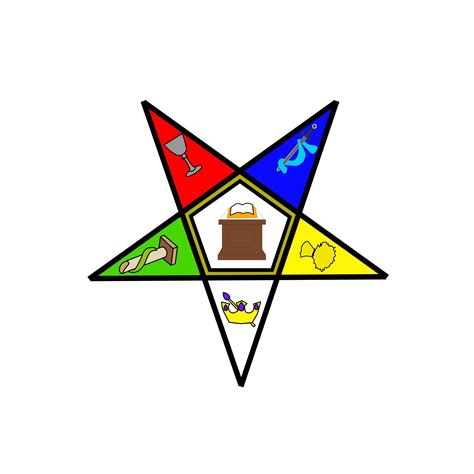 PHA O.E.S. Order of Eastern Star Emblem With Altar- Silhouette & Cricut ...