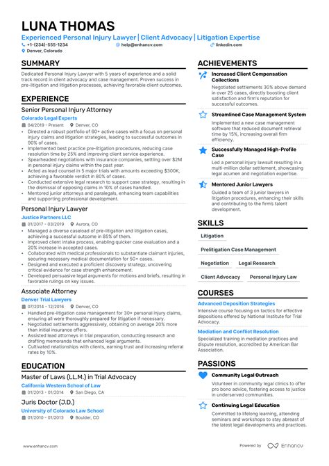 Lawyer Resume Samples Attorney At Law Resume Examples And Tips