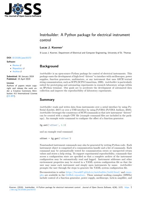 Python Instrument Control 的图像结果