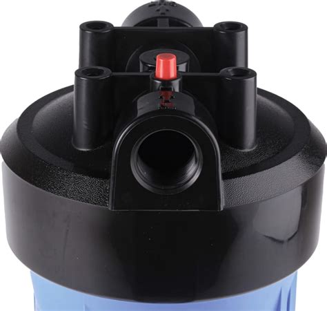 RS PRO | RS PRO Black/Blue High Flow Water Filter Housing, 1in, BSP, 8 ...