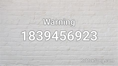 Warning Music Code Roblox 的图像结果