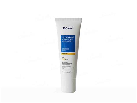 Buy Re'equil Oxybenzone & OMC Free Sunscreen SPF 50 PA+++ Online at ...