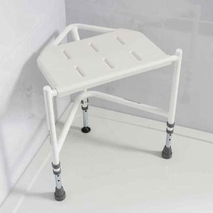 NRS Healthcare Corner Shower Stool Shower Chair Price in India - Buy ...