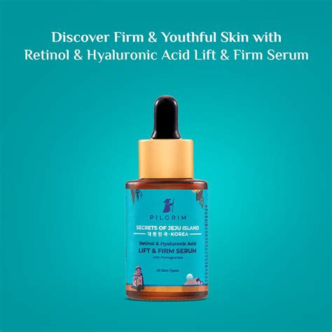 Retinol & Hyaluronic Acid Lift & Firm Serum to Hydrate & Lift Skin