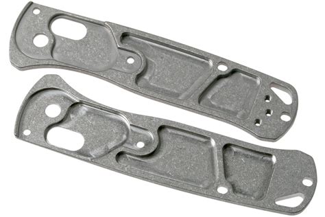 Flytanium Benchmade Mini-Bugout Scales, Titanium | Advantageously ...