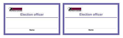 Election Name Badges 的图像结果