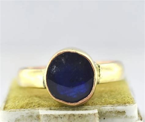Blue Sapphire - Blue Sapphire Cylone Neelam Stone Natural Gemstone ...