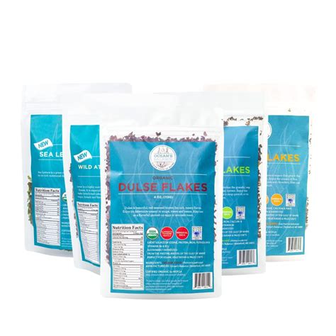 Buy Oceans Balance Flake Bundle - Dulse flakes 4 oz, Wakame flakes 4 oz ...