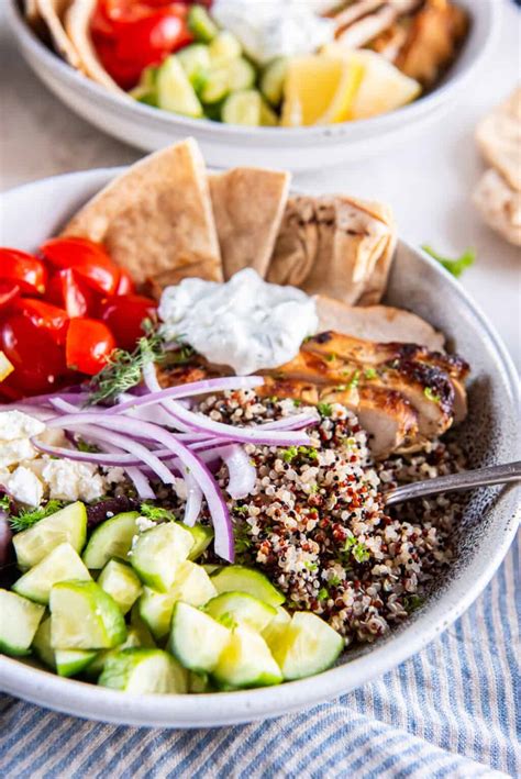 Mediterranean Chicken Bowl - Spoonful of Flavor