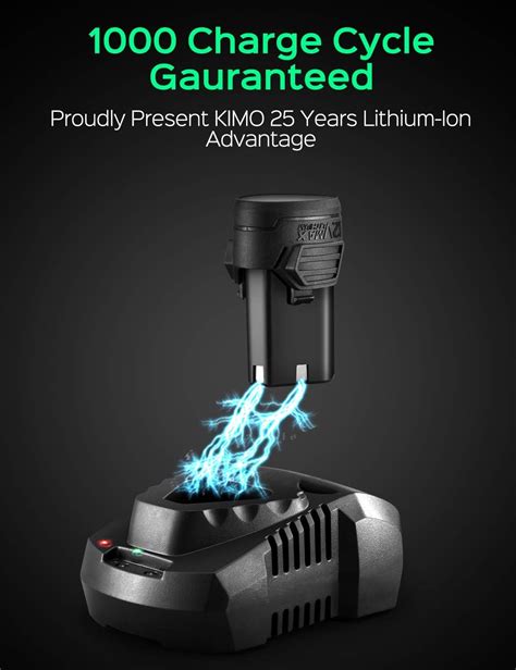 Buy KIMO 12V 4 3000RPM Cordless Car Buffer Polisher Kit w/ 2.0Ah ...