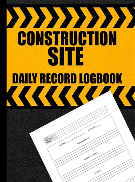 Image result for Contractor Daily Log Book