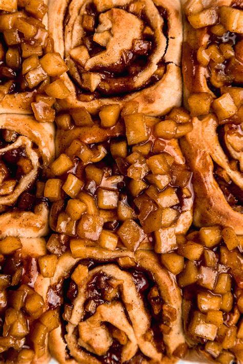 Apple Pie Cinnamon Rolls with Easy Apple Filling | Cravings Journal