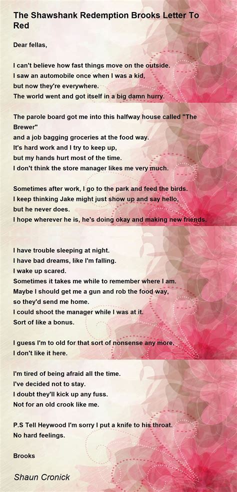 Brooks From Shawshank