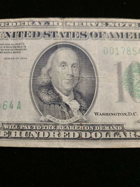 1934 $100 Dollar Bill - Series of 1934 - Cleveland Ohio | #3859990988