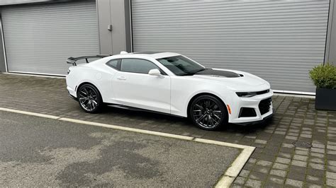 Ferrari Dealer Selling Low-Mileage 2022 Chevy Camaro ZL1 in Summit White at Way Under MSRP ...