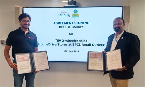 BPCL partners with Bounce Infinity for eDrive Stores | Autocar Professional