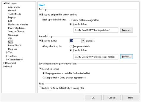 Image result for CorelDRAW Backup Files