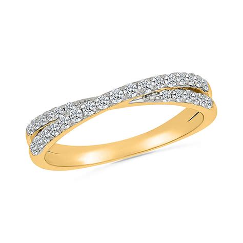 Intersecting Woven Diamond Ring – ISHIS