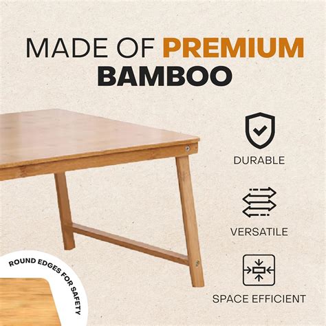Buy Emerging Green - Tray Table for Bed Or Chair to Eat| Lap Desk with ...