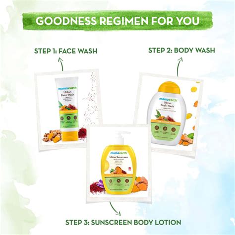 Buy MAMAEARTH UBTAN SUNSCREEN BODY LOTION SPF 30 WITH TURMERIC ...