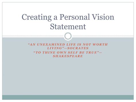 Image result for Personal Vision Statement