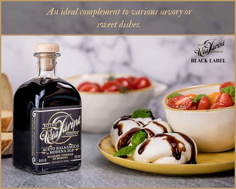 Via Farini Black Label Aceto Balsamico Di Modena IGP Aged Artisan ...