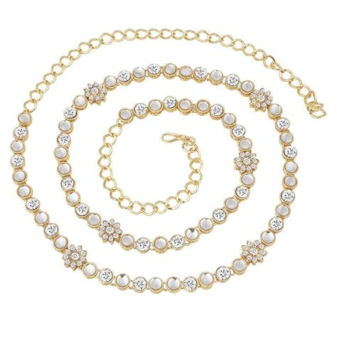 I Jewels Gold Plated Traditional Ethnic Kundan And Stone Studded ...